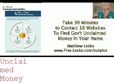 md Treasury Unclaimed Money